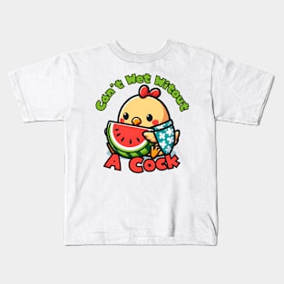 Watermelon chicken Kids T-Shirt